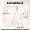 Visage Precision Facial Razors, Touch-up Dermaplaning Tool, Eyebrow Razor, Facial Hair/Peach Fuzz Removal, Face Shavers for Women and Men - 3 count view 2