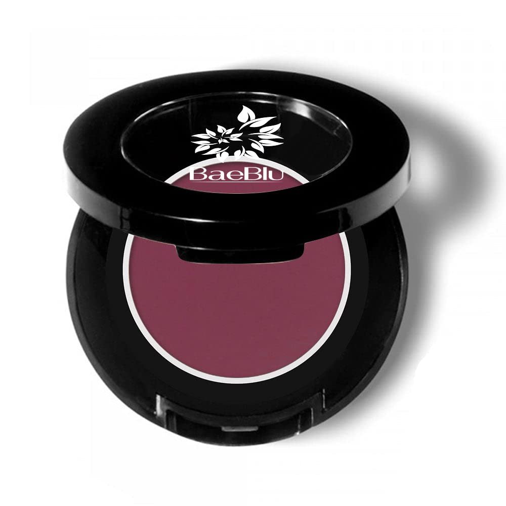 BaeBlu Hypoallergenic Eyeshadow Organic 100% Natural Finely Pressed Velvety Smooth Powder, Made in USA, Redshift