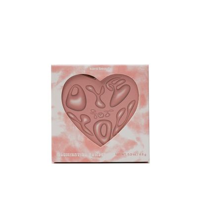 KARA BEAUTY DYE FOR YOU ILLUMINATING BEAUTY POWDER - Cream to Powder Highlighter, Pigment Rich, Silky Formula, Shimmery Effect for Face & Body (Florescent Rose)