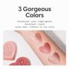 KARA BEAUTY DYE FOR YOU ILLUMINATING BEAUTY POWDER - Cream to Powder Highlighter, Pigment Rich, Silky Formula, Shimmery Effect for Face & Body (Florescent Rose) view 3