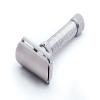 Rex Supply Co. Konsul Adjustable Slant Safety Razor  Stainless Steel Double Edge Razor with Diamond Grip | Customizable Shaving Precision | Made in USA | Wet Shaving Essential view 1
