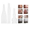 3PCS/Set Electric Blackhead Removal Accessories, Glass Pipes for Blackhead Removal Face Cleanser Beauty Machine Vacuum Accessories view 4