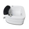 WYOERN Washing Salon Footbath Sink Feet Soaking Tub Pedicure Supplies Salon Massage Equipment Acrylic Pedicure Sink Surf Independent Heated Footbath Health Manicure Basin (Size : Single Bath) view 1