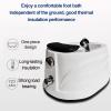 WYOERN Massage Foot Bath Pedicure Bowl Feet Soaking Tub Pedicure Kit Foot Spa with Pedicure Foot Rest Acrylic Foot Bath Foot Basin Foot Chair Spa Massage Foot Bath Barrel (Size : Bath+Pedicure) view 2