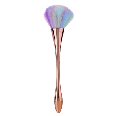 Nail Dust Brush, 5 Styles Soft Nail Dust Cleaning Brush Nail Art Powder Dust Removal Brushes Manicure DIY Tool (Color : 3)