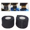 Neck Strips Rolls, Neck Stretchy Paper, Black Stretch Neck Rolls Soft Clean Comfortable Neck Paper Tissue Roll Strength Tissue Stretchable Barber Paper for Professional Barber Salon Hairdressing view 2