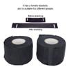 Neck Strips Rolls, Neck Stretchy Paper, Black Stretch Neck Rolls Soft Clean Comfortable Neck Paper Tissue Roll Strength Tissue Stretchable Barber Paper for Professional Barber Salon Hairdressing view 4