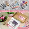 100 Pcs Inspirational Gifts for Girls Women Travel Cheer Makeup Bag Bulk Loved Quotes Cosmetic Bags with Zipper Thank You Encouragement Birthday Gift Bag for Nurse Teacher Friend (Minimalist) view 4