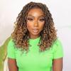 Karida Goddess Locs Crochet Hair 12 Inch, 8 Packs Upgraded Crochet Hair for Black Women, Pre Looped Crochet Faux Locs With Curly Ends (12 Inch (Pack of 8), T27#) view 1