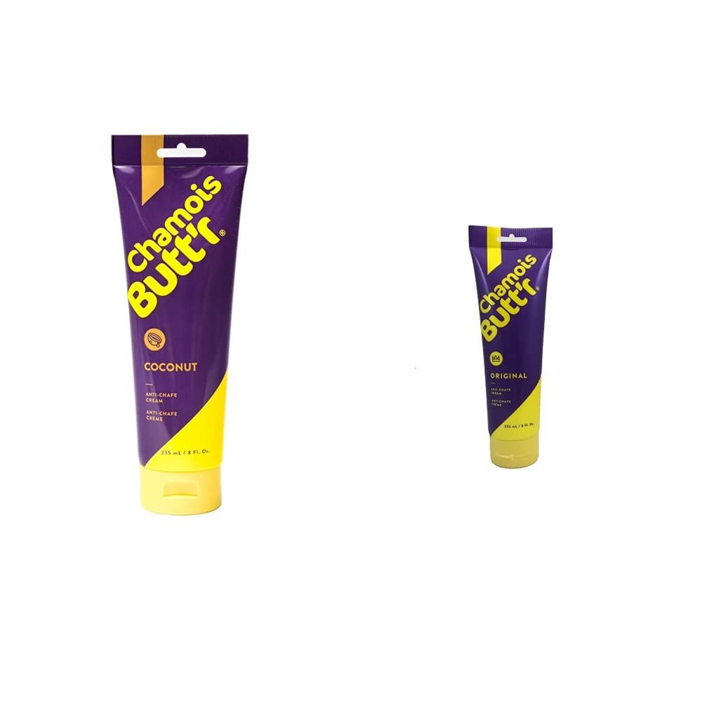 Chamois Butt'r Coconut and Original Anti-Chafe Creams