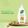 Anja Naturals Strong & Healthy Anti Hairfall 2 In1 Shampoo With Active Conditioner, With Almonds And Green Gram Sprouts, 400ml view 3