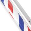 41" Barber Pole LED Light Rome Style, Hair Salon Barber Shop Open Sign, Rotating Red White Blue LED Strips AC110V view 3