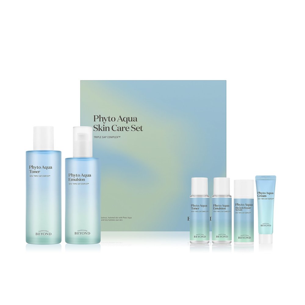 Beyond Skincare Gift Set (11.3fl oz) - Vegan Formula Korean Skin Care. Toner & Lotion for Hydration, Soothing. Hyaluronic Acid, Tree Sap Complex.