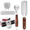 53pcs Foot File Callus Remover,Stainless Steel Large Foot Rasp Foot Scrubber & Foot Care Pedicure Callus Shaver(50 Replacement Blades & 1 Foot File Head),Foot Grater Foot Scraper for Wet and Dry Feet view 1
