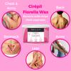Cirepil - Fiorella - 400g / 14.11 oz Soft Wax Tin - Fresh Peony Scent & Rosin-Free Formula - Beginner-Friendly Strip Wax for Face & Body - Low Temp Refill Tin, Strips Needed view 2