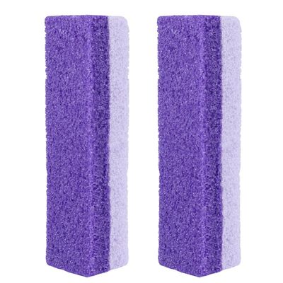 Healifty 2Pcs Foot Pumice Stone Pedicure Foot Pumice Exfoliator Pedicure File Block Remover Scrubber
