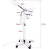 Facial Steamer, Professional 2 in 1 Hot & Cold Facial Steamer with 5X Magnifying Floor LED Lamp, Extract Blackheads for Face, Use in SPA Salon Beauty, Multifunction Skin Care Equipment view 4