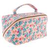 Karma Women Zip Cosmetic Bag, Blush Floral, One Size view 1