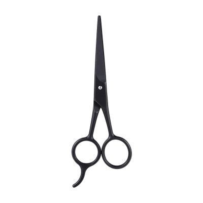 Stainless Steel Beard Scissor for Barber Home Use Black Mini Size Shaving Shear Beard Trimmer Eyebrow Bang Mustache Scissor
