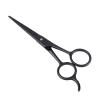 Stainless Steel Beard Scissor for Barber Home Use Black Mini Size Shaving Shear Beard Trimmer Eyebrow Bang Mustache Scissor view 3