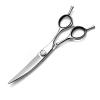 6.0 Inch Hairdressing Scimitar Scissors,Professional Barber Scissors,Stylist Special,Willow Leaf Shears,Scimitars Hair Cutting Shears view 1