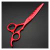 5.5/6 Inch Red Hair Cutting Scissors,Hair Thinning Scissors,Barber Scissors,Hairdressing Scissors Hair Cutting Shears(5.5 Inch Cutting) view 1