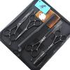 4" 5" 5.5" Barber Scissors,Professional Hairdressing Scissors Set,Hairdresser Cut Hair,thinning Scissors Hair Cutting Shears(Color:5 inch Cutting)(4 Inch Cutting)(4 Inch Cutting) view 2