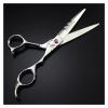 5.5/6 Inch Barber Scissors,Hairdresser,Barber Shop Supplies,Professional Hairdressing Scissors for Cutting Hair Hair Cutting Shears(5.5 Inch Set) view 2