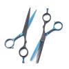 5.5 Inch Barber Scissors Set,Hair Thinning Scissors,Hairdresser Scissors,Household Hair Scissors Hair Cutting Shears(Blue) view 2