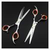 6.0 Inch Silver Hairdressing Scissors,Sharp Hairdressing Scissors,Scissors,Barber Razor,Hairdressing Scissors Hair Cutting Shears(Set No Bag) view 1