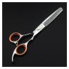 6.0 Inch Silver Hairdressing Scissors,Sharp Hairdressing Scissors,Scissors,Barber Razor,Hairdressing Scissors Hair Cutting Shears(Set No Bag) view 4