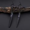 6 Inch Black Barber Scissors,Hair Thinning Hairdresser,Makeup Scissors,Hairdresser Scissors Hair Cutting Shears (Thinning) view 2