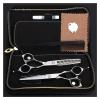 6.0 Inch Single Tail Hairdressing Scissors Set,Barber Scissors,Flat Scissors,Tooth Scissors,Special Hairdressing Scissors Set,Household Hairdressing Scissors Set Hair Cutting Shears view 2