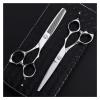 6.0 Inch Single Tail Hairdressing Scissors Set,Barber Scissors,Flat Scissors,Tooth Scissors,Special Hairdressing Scissors Set,Household Hairdressing Scissors Set Hair Cutting Shears view 4