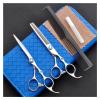6.0 Inch Hairdressing Scissors Set,Barber Scissors,Thinning Scissors,Scissors Set,Household Scissors Set,Special for Hairdressers Hair Cutting Shears view 2