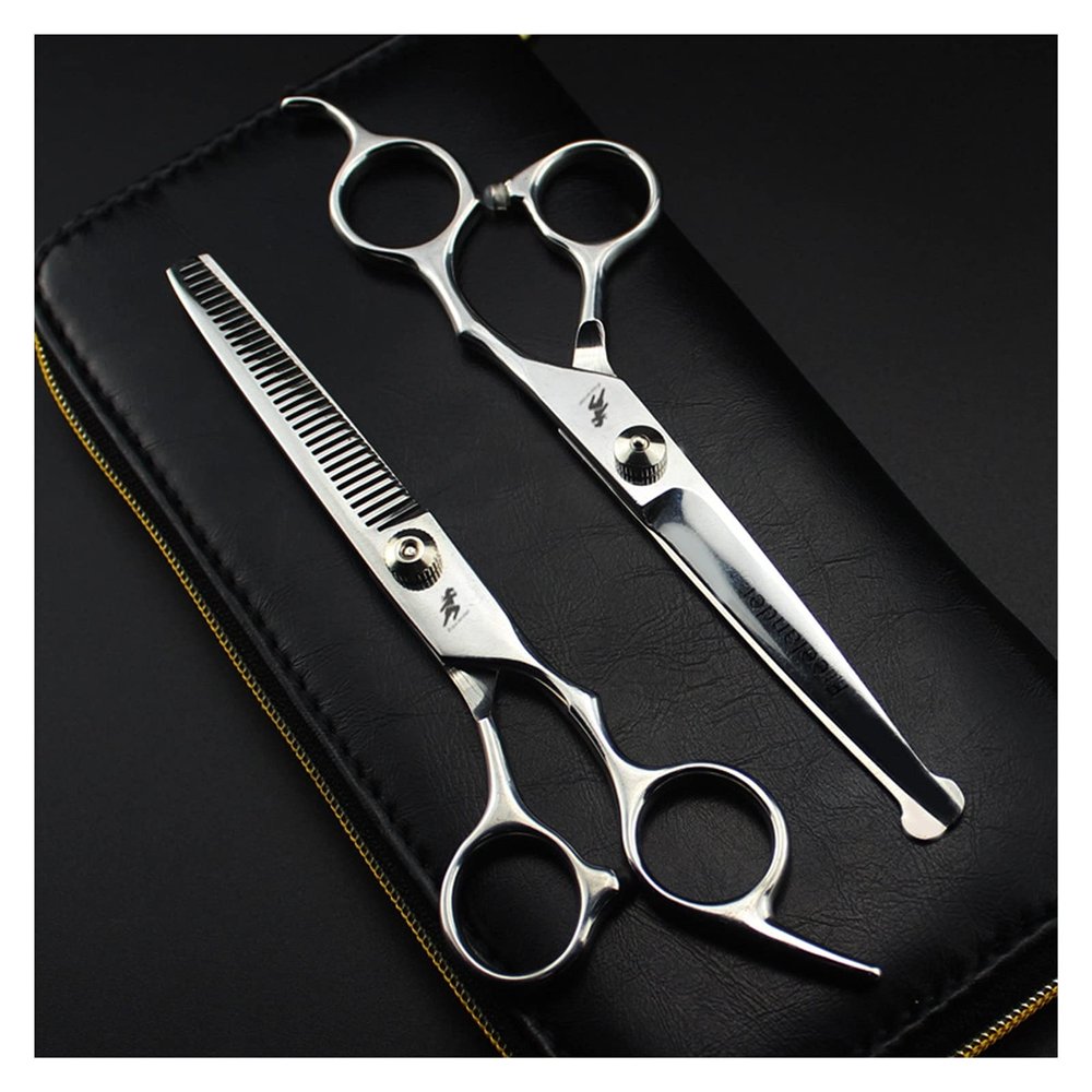 6.5 inch Baby Scissors Round Head Scissors Haircut Scissors Hair Scissors Barber Shears Hairdressing Scissors Hair Cutter Hair Cutting Shears(Thinning Scissors)