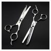 6.5 inch Baby Scissors Round Head Scissors Haircut Scissors Hair Scissors Barber Shears Hairdressing Scissors Hair Cutter Hair Cutting Shears(Thinning Scissors) view 4