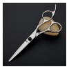 5.5 Inch Hand-Handled Hairdressing Scissors,Barber Scissors,Flat Scissors,Dental Scissors,Haircutting Suit for Barbers Hair Cutting Shears view 4