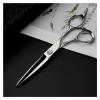 6.0 Inch Antique Flower Handle,Comprehensive Scissors,Professional Hairdressing Scissors,Barber Scissors,Flat Scissors Hair Cutting Shears view 4