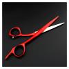 5/5.5/6'' Red Hair Clipper,Scissors,Hairdresser,Barber Scissors,Hairdresser Scissors Hair Cutting Shears(5.5 Inch) view 3