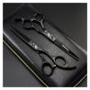 6 Inch Black Salon Hair Cutting Tools Professional Barber Hair Cutting Thinning Scissors Shears Hairdressing Styling Tools Hair Cutting Shears(Set Add Bag) view 1