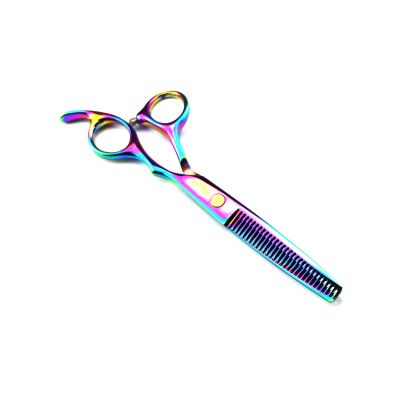 Barber Scissors 6 Inches,Professional Hairdressing Scissors Stainless Steel Thinning Scissors Barber Shop Salon Set Hair Cutting Shears(Thinning)