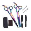 Barber Scissors 6 Inches,Professional Hairdressing Scissors Stainless Steel Thinning Scissors Barber Shop Salon Set Hair Cutting Shears(Thinning) view 2