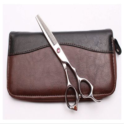 6 Inch Barber Scissors,Professional Hairdresser,Scissors and Thinning Scissors for Hair Salon Styling Hair Cutting Shears(Beige)