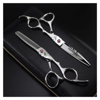 5.5/6 Inch Barber Scissors,Hairdresser,Barber Shop Supplies,Professional Hairdressing Scissors for Cutting Hair Hair Cutting Shears(6.0 Inch Cutting)