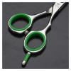 4.5 Inch Haircut Scissors,Professional Razor Edge Hair,Flat Shears,Texturizing Shears for Salon Hair Cutting Shears view 2