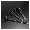 5/5.5/6'' Black Hair Cutting Scissors Scissors Hairdresser Hairdresser Barber Scissors Hairdresser Scissors Hair Cutting Shears(6 Inch) view 2