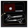 6.0 Inch Bamboo Handle Sword-Shaped Hairdressing Scissors,Barber Scissors,Flat Cut,Haircut Tool Set Hair Cutting Shears view 4