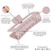 FRAMAR Large Claw Clips For Thick Hair  Large Hair Clip For Thick Hair, Big Hair Clips For Women, Claws Clips For Women, Pink Hair Clips, Pink Claw Clip - 4 Pack Non Slip Matte Finish view 3