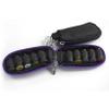 10 Slot Essential Oil Bottle Case Protector Portable Small Essential Oil Bottle Storage Bag Travel Carrying Organizer Perfume Holder Makeup Bag,Black view 2